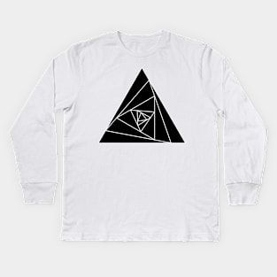 Triangle Kids Long Sleeve T-Shirt